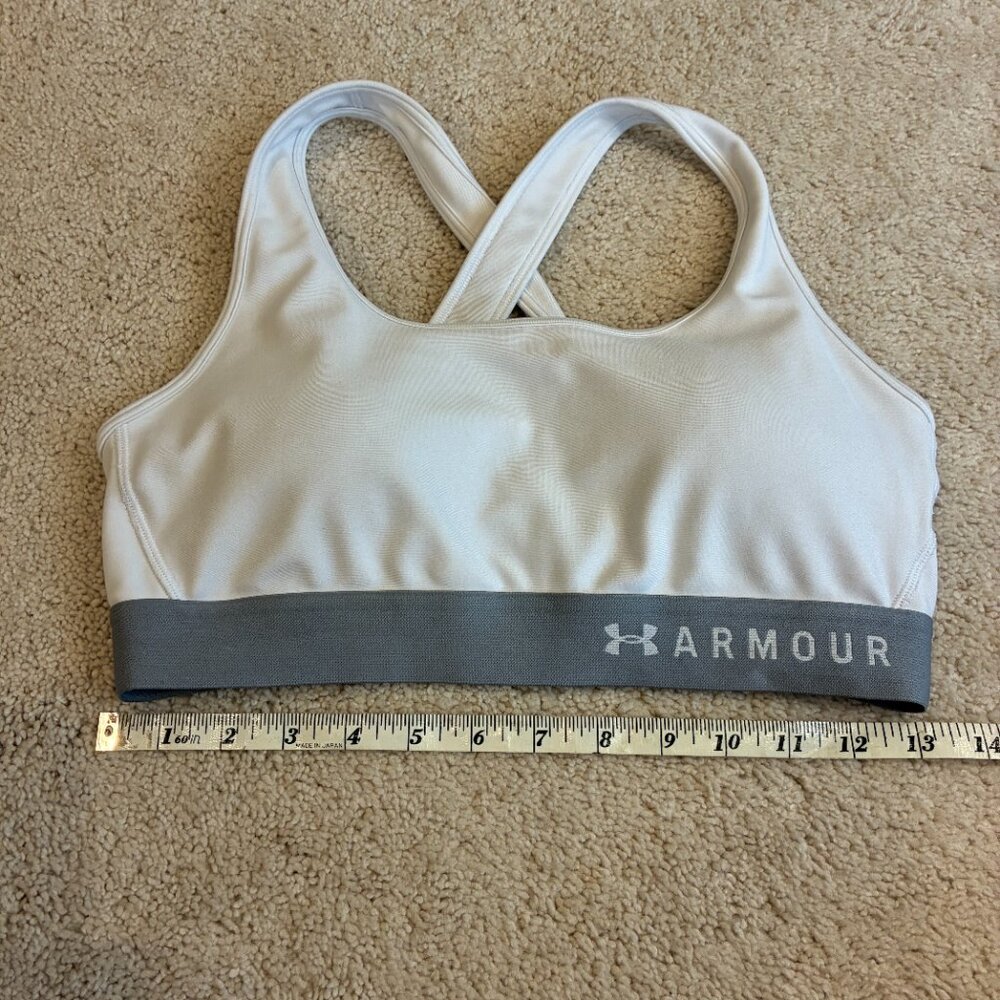 Under Armour Mid Crossback Women's Sports Bra - Picture 12 of 12